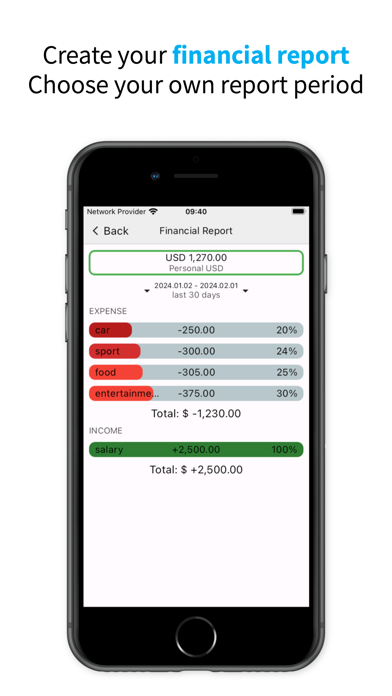 Keepersy: budget tracker Screenshot
