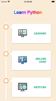 learnpy - learn python iphone screenshot 1