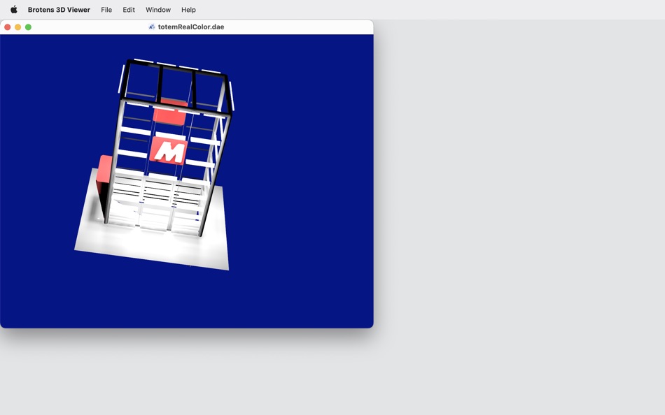 #1. Brotens 3D Viewer (macOS) Podle: Marcello Brocato