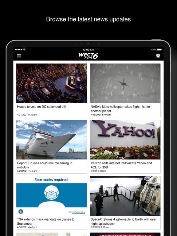 App screenshot