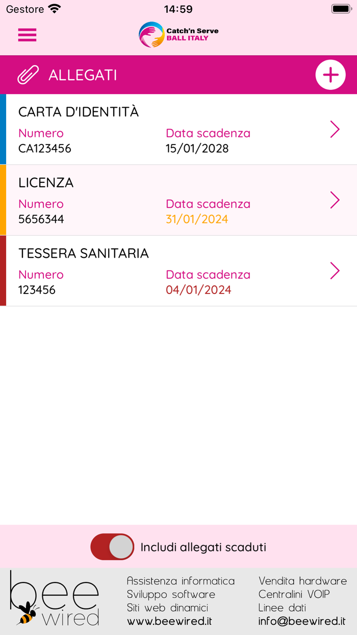 Catchn Serve Ball Italy