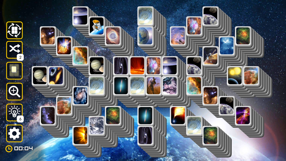 #2. Mahjong Galaxy Space (iOS) 由: F Permadi