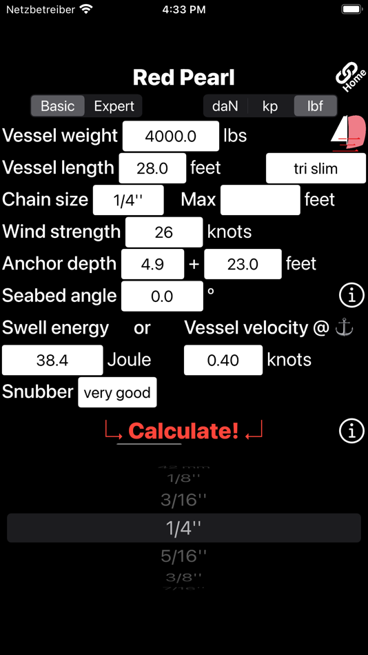 #3. AnchorChainCalculator (iOS) 由: Mathias Wagner