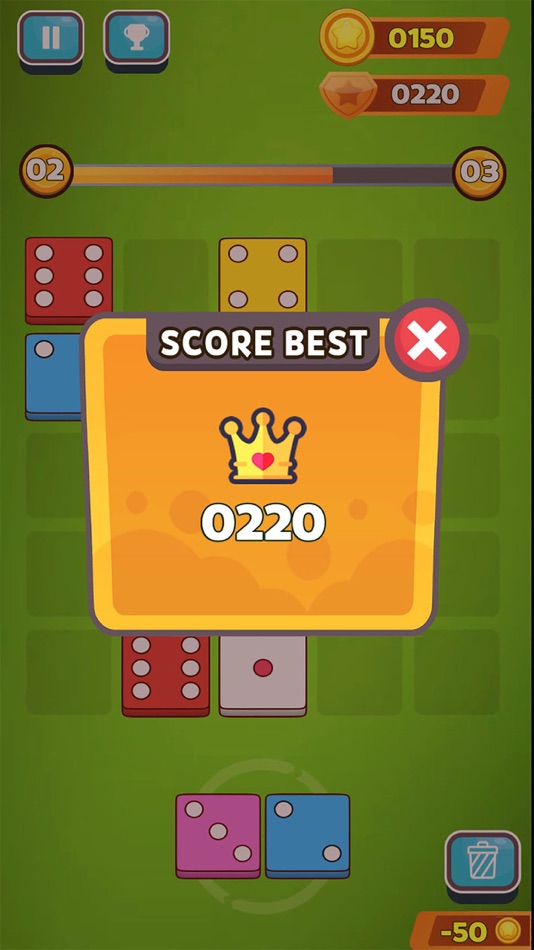 #3. Merge Dices (iOS) Bởi: Liana Silva
