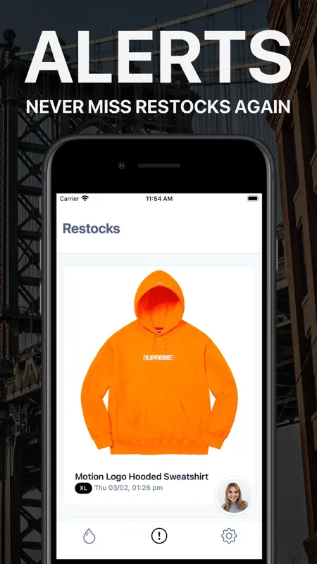 Restocks Alerts by SuperCop screenshot 1 of 4
