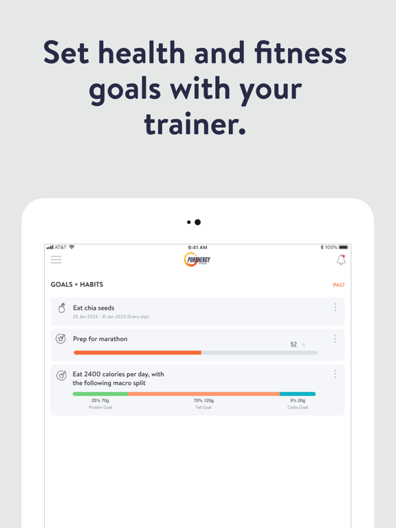 PurEnergy Fitness iPad screenshot 3 - Health & Fitness app