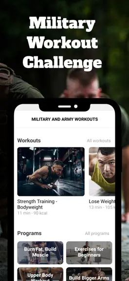 Game screenshot Military and Army Workouts mod apk