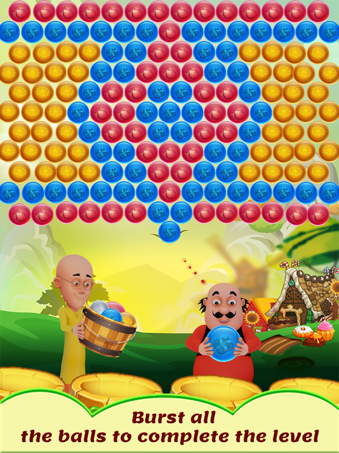 Motu Patlu Bubble Shooter
