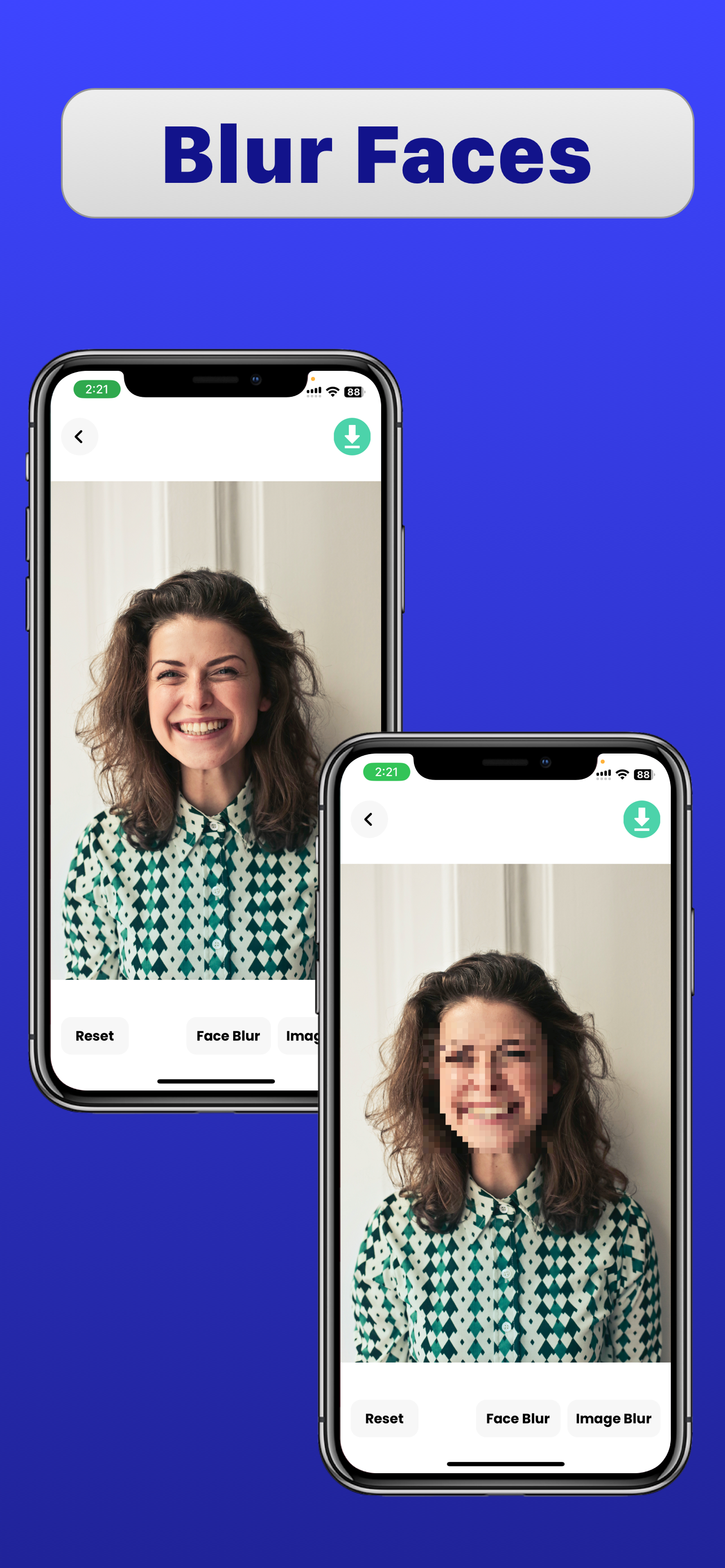 Photo blur - Add Motion Effect