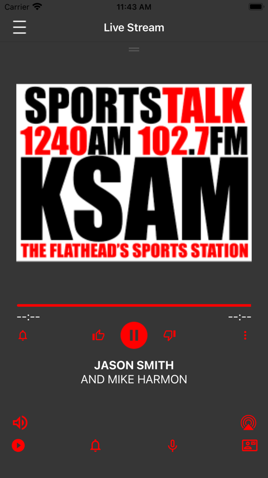 #1. KSAM-AM (iOS) Podle: Matt Desch