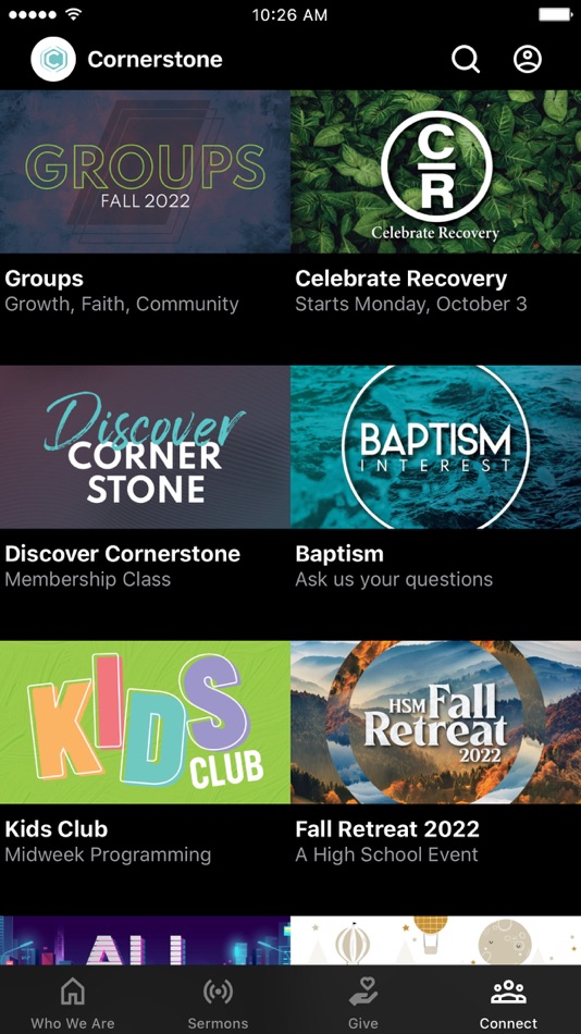 #3. Cornerstone Anywhere (iOS) Ved: Cornerstone Christian Church of Shiloh