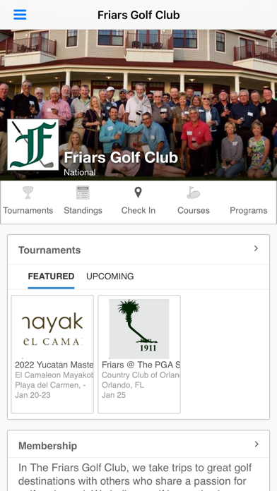 Friars Golf Club Screenshot