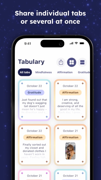 HappyTabs: Positive Psych Game Screenshot