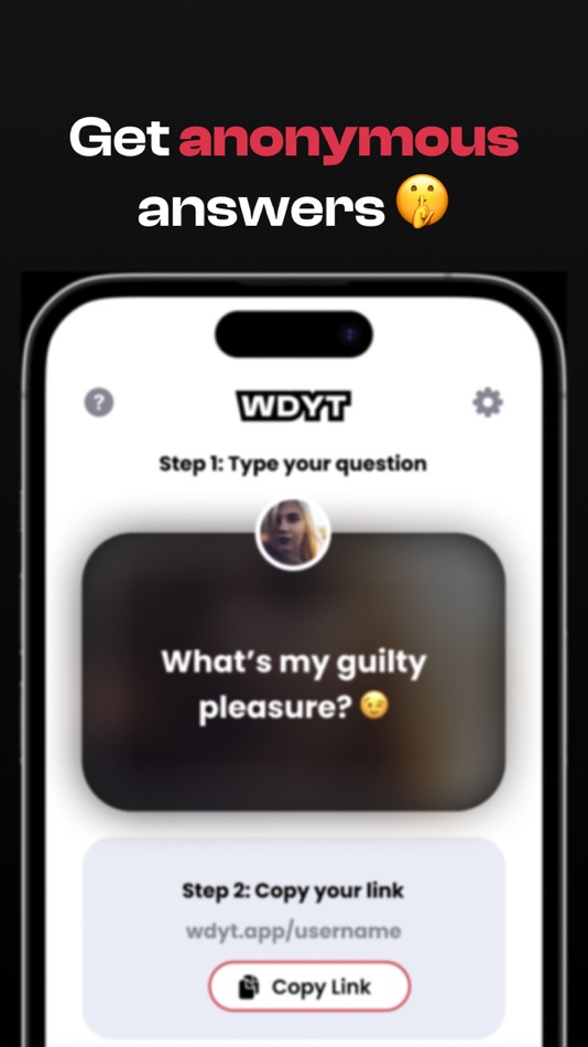 #2. wdyt - anonymous Q&A (iOS) 由: What If, Inc.