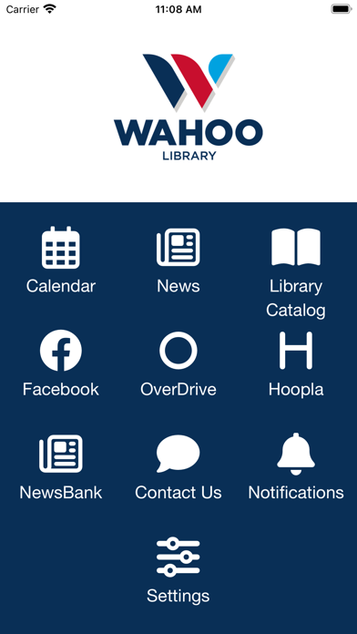 Wahoo Public Library Screenshot