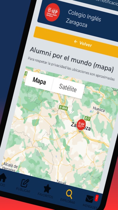 Alumni Ingles Zaragoza Screenshot
