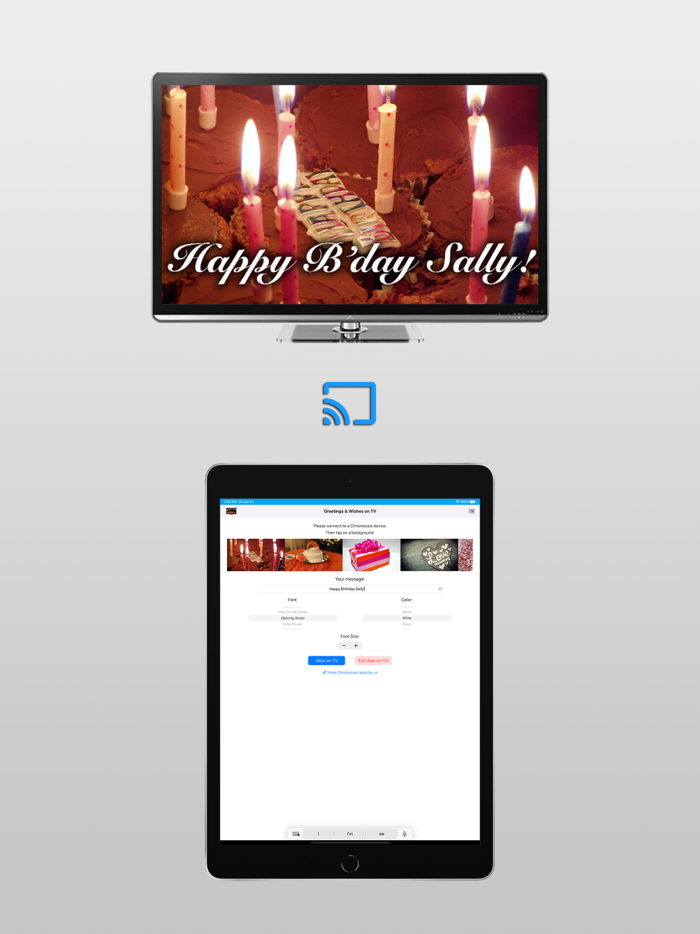 Greetings and Wishes on TV