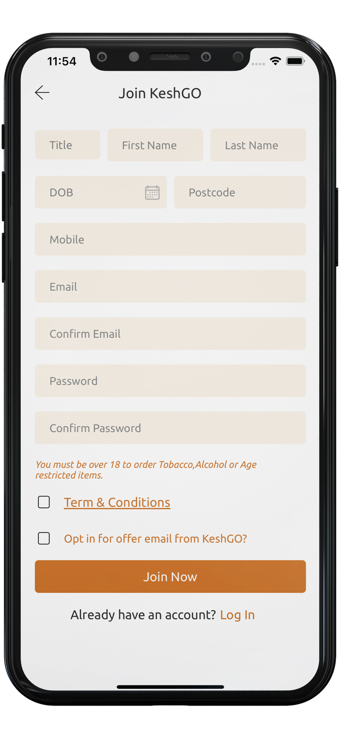 KeshGO - Home delivery service