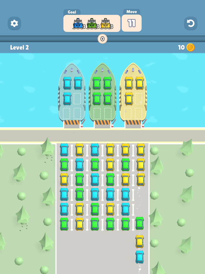 Line Em Up - Car Puzzle