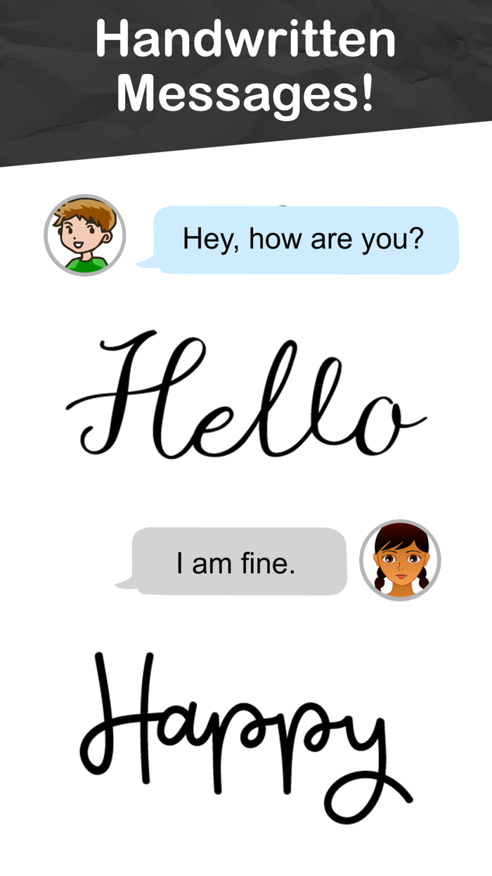 Handwritten Messages