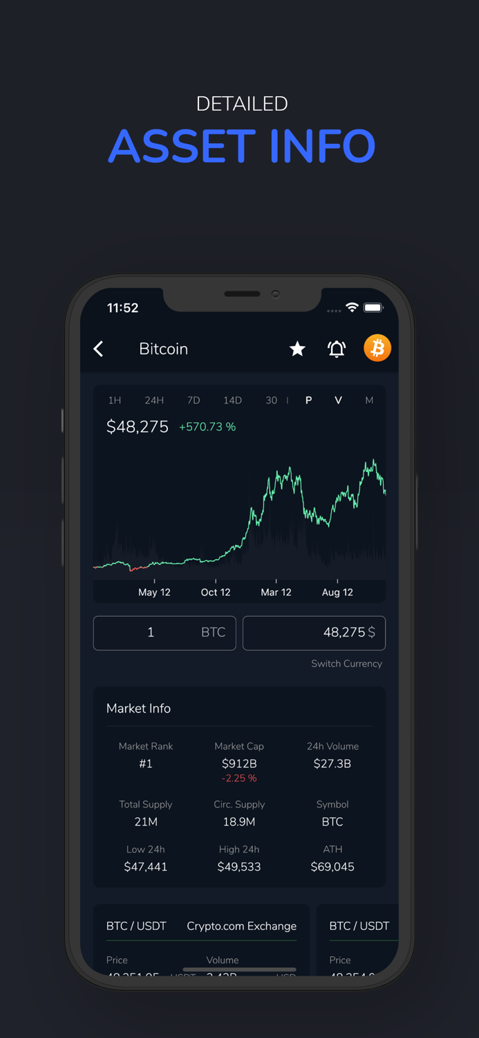 Vision Crypto Bitcoin Wallet