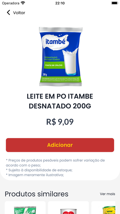 Supermercado Santa Fé Screenshot