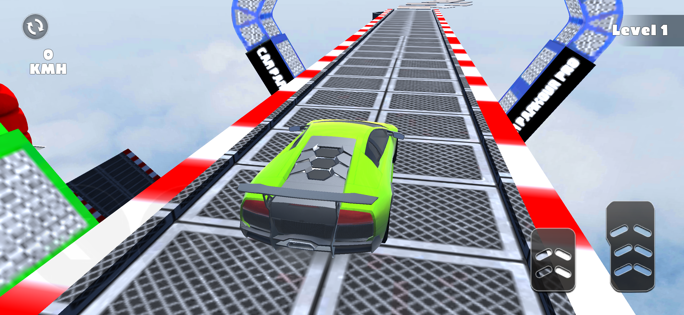 Grand GT Car Stunt: Mega Ramp