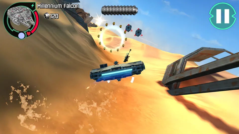 Captura de pantalla de LEGO® Star Wars™ - TFA en iPhone 4