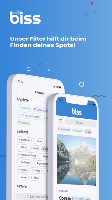Biss App Screenshot