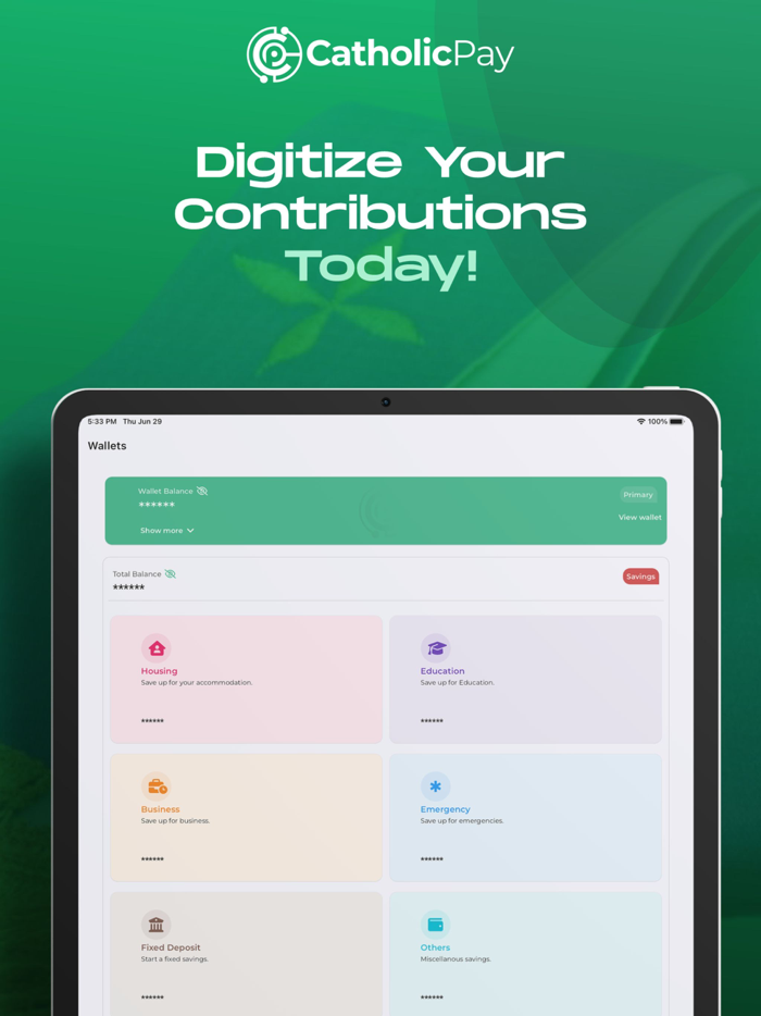 CatholicPay - Digital Payments