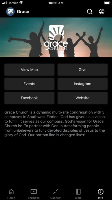 Grace Church App Screenshot