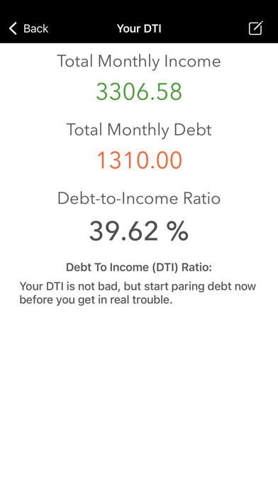Debt To Income Calculatorのおすすめ画像4