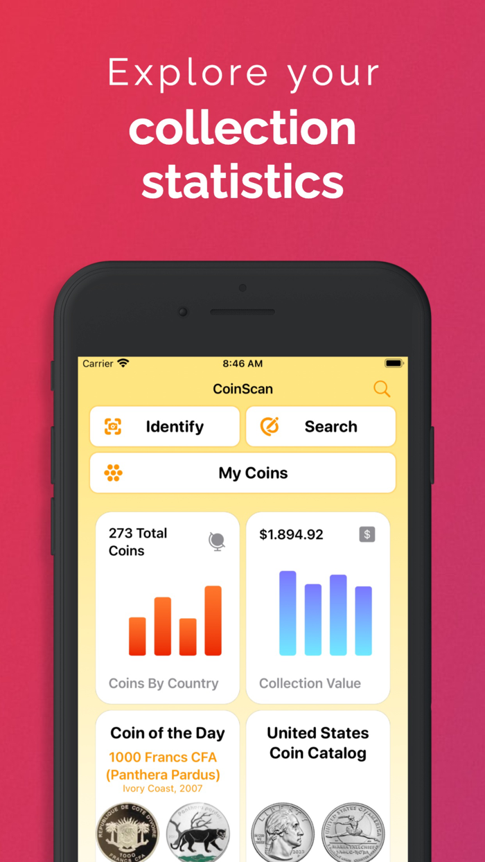 LuckyScan Coin Identifier