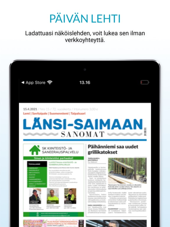 Screenshot #6 pour LSS, päivän lehti