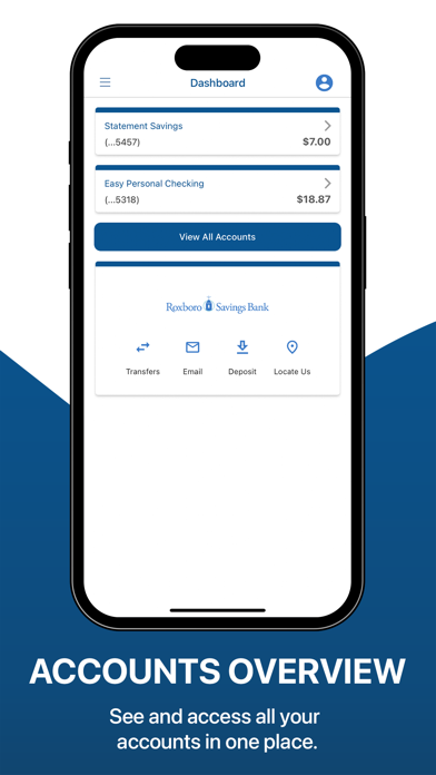 Roxboro Savings Bank Screenshot