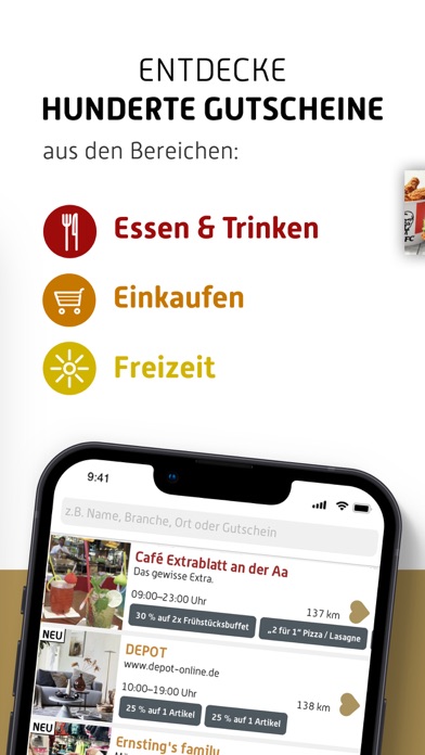 CITY for TWO - GutscheinApp Screenshot