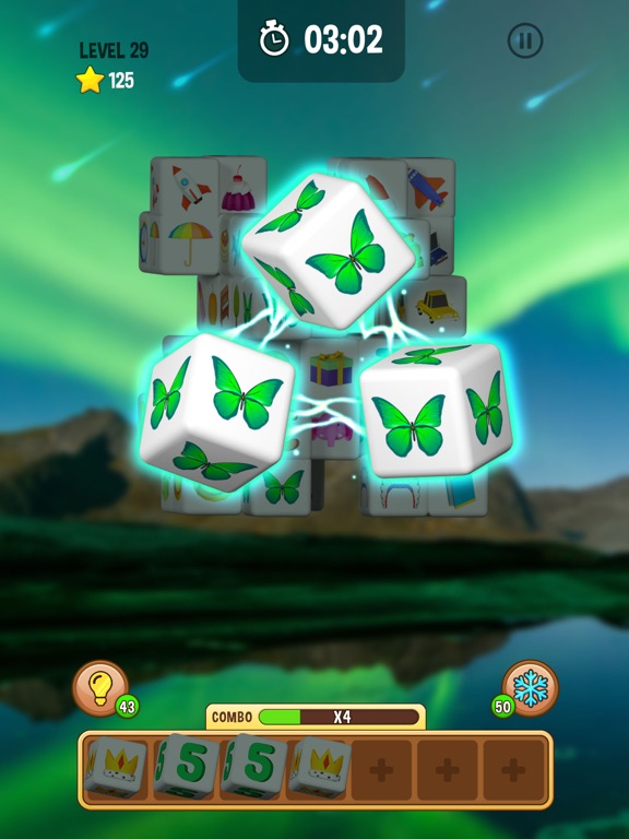Screenshot #5 pour Cube Match Triple - 3D Puzzle