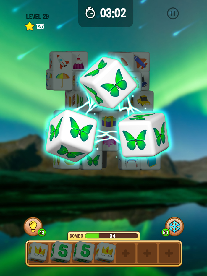 Cube Match Triple - 3D Puzzle