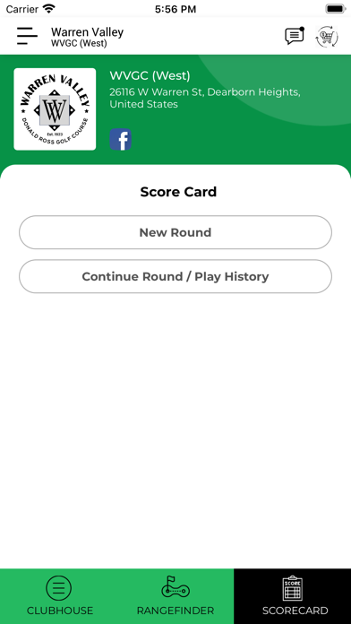 Warren Valley Golf Course Screenshot
