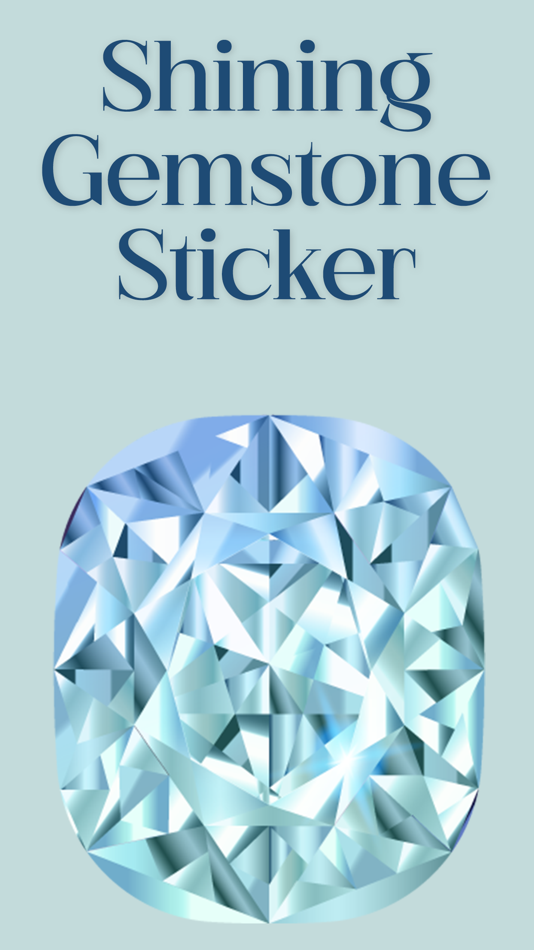 Shining Gemstone Stickers - 1.1 - (iOS)