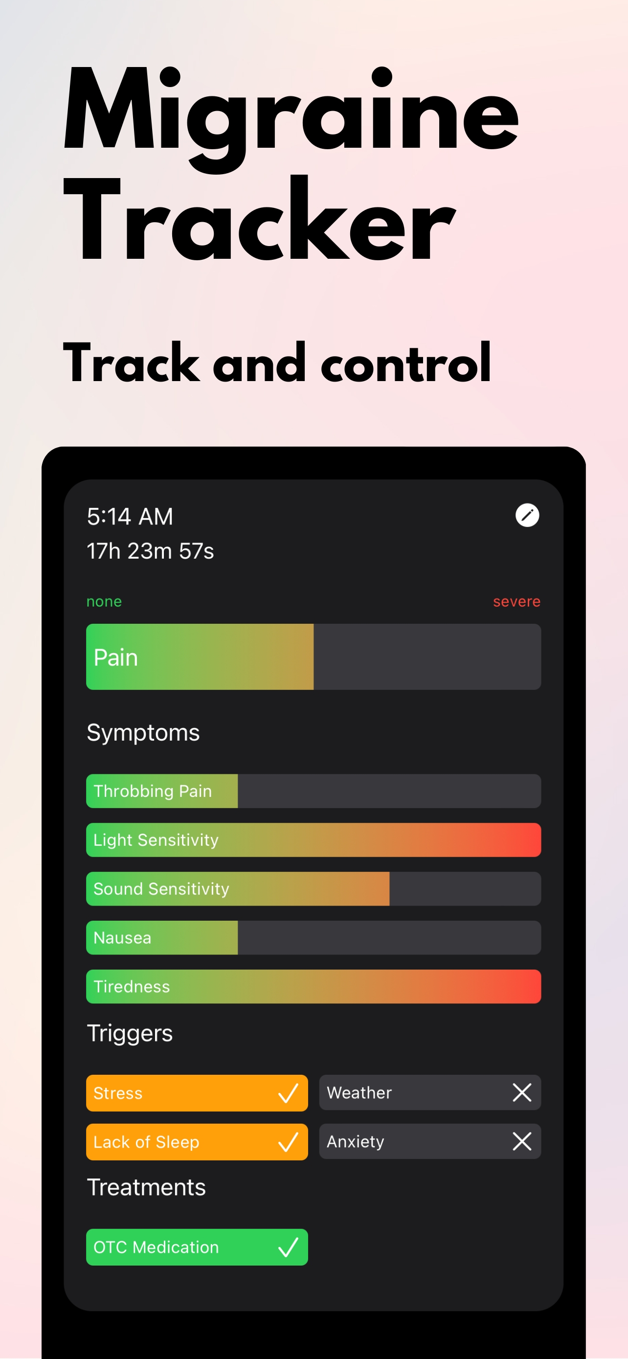 Migraine Tracker+