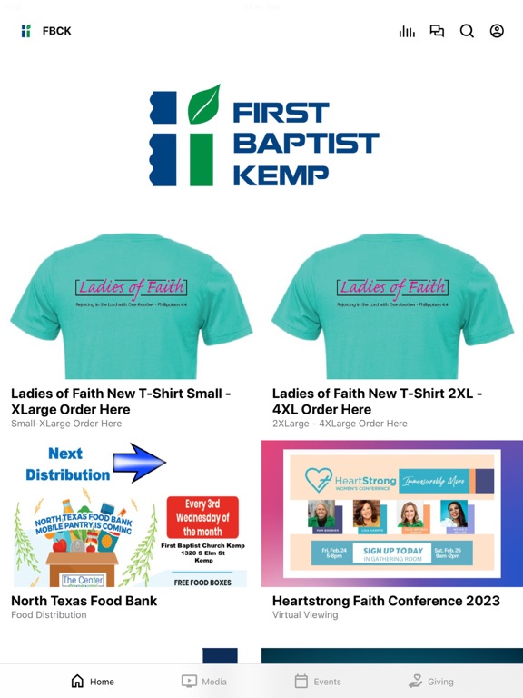 Screenshot #4 pour First Baptist Kemp