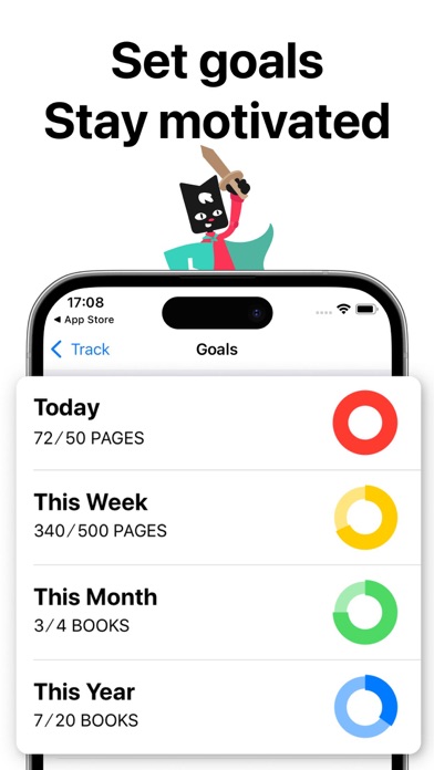 Reading Tracker, Planner: Leioのおすすめ画像7