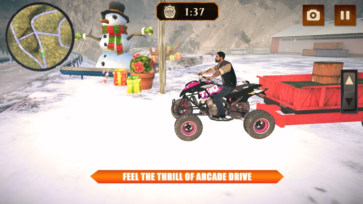 Offroad QuadBike Transport Sim