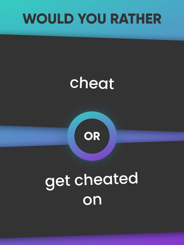 Would You Rather? Adult on the App Store