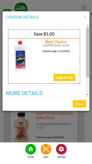 Local Market Foods Screenshot