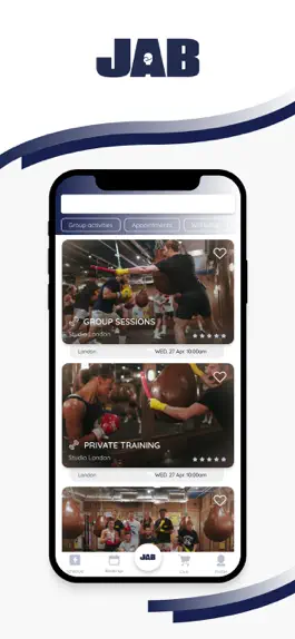 Game screenshot JAB Boxing Club apk