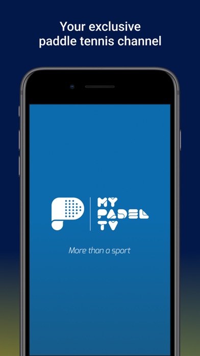 MyPadel TV Screenshot