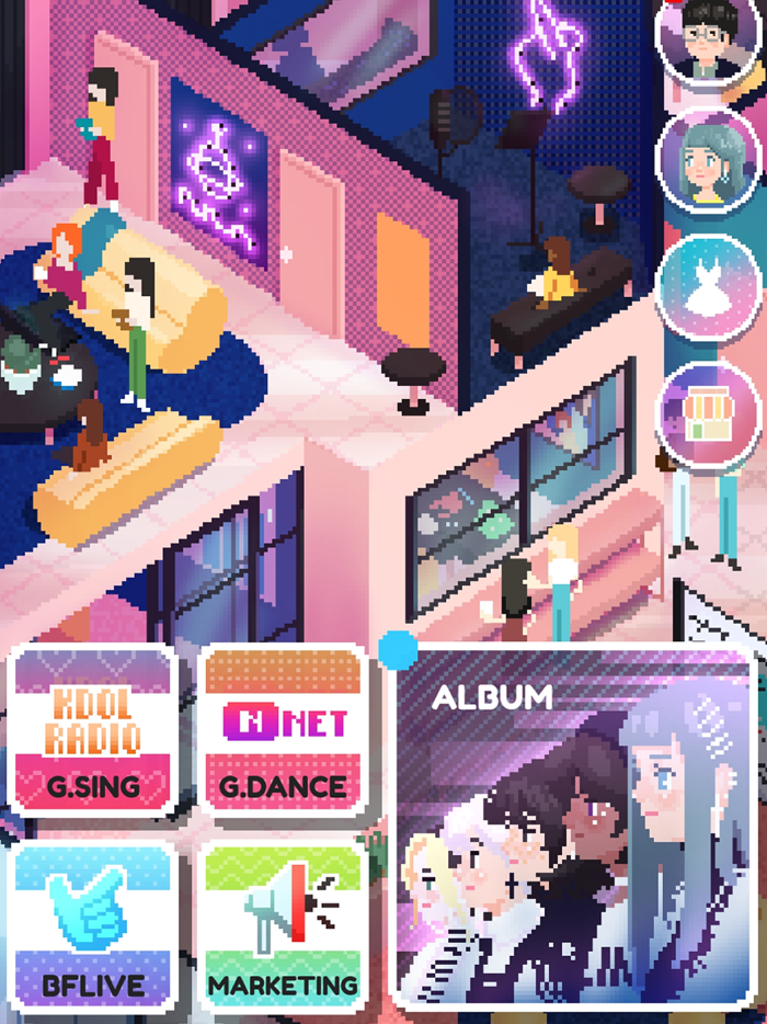 Kpop Idol Simulator