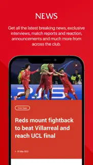 the official liverpool fc app iphone screenshot 3